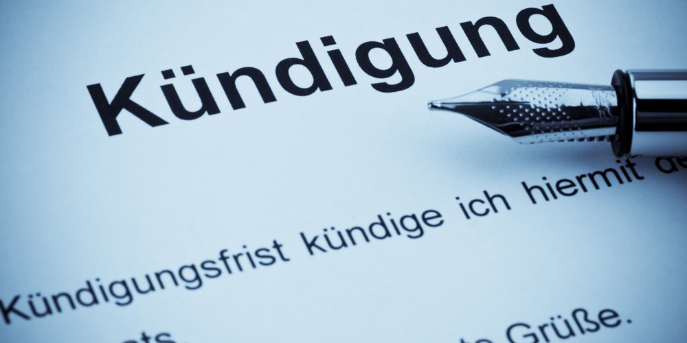 Kündigung